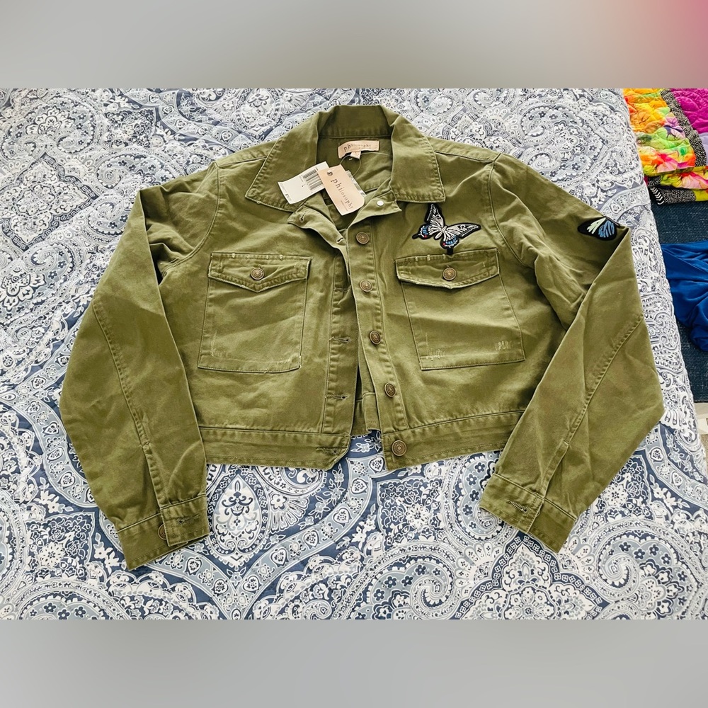Philosophy Jacket new with tags.